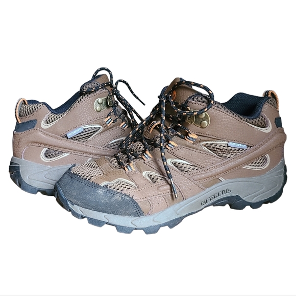 Merrell Other - MERRELL Moab 2 Waterproof Kids Hiking Shoes Size 4